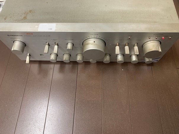 kyK794【中古C】PIONEER/パイオニア STEREO AMPLIFIER A-008 通電確認