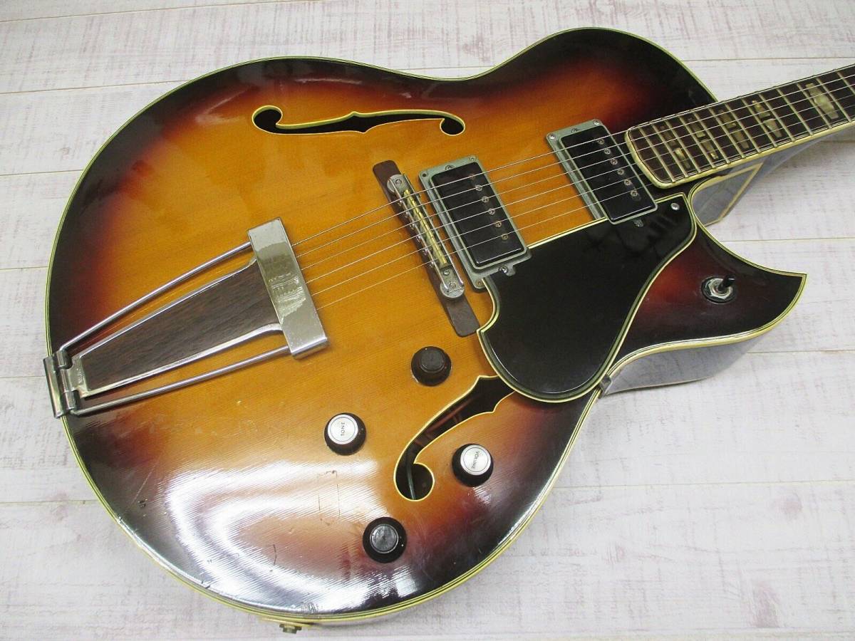 YAMAHA AE-11 フルアコ Yamaha - ハードケース付 02389 製造番号 AEー