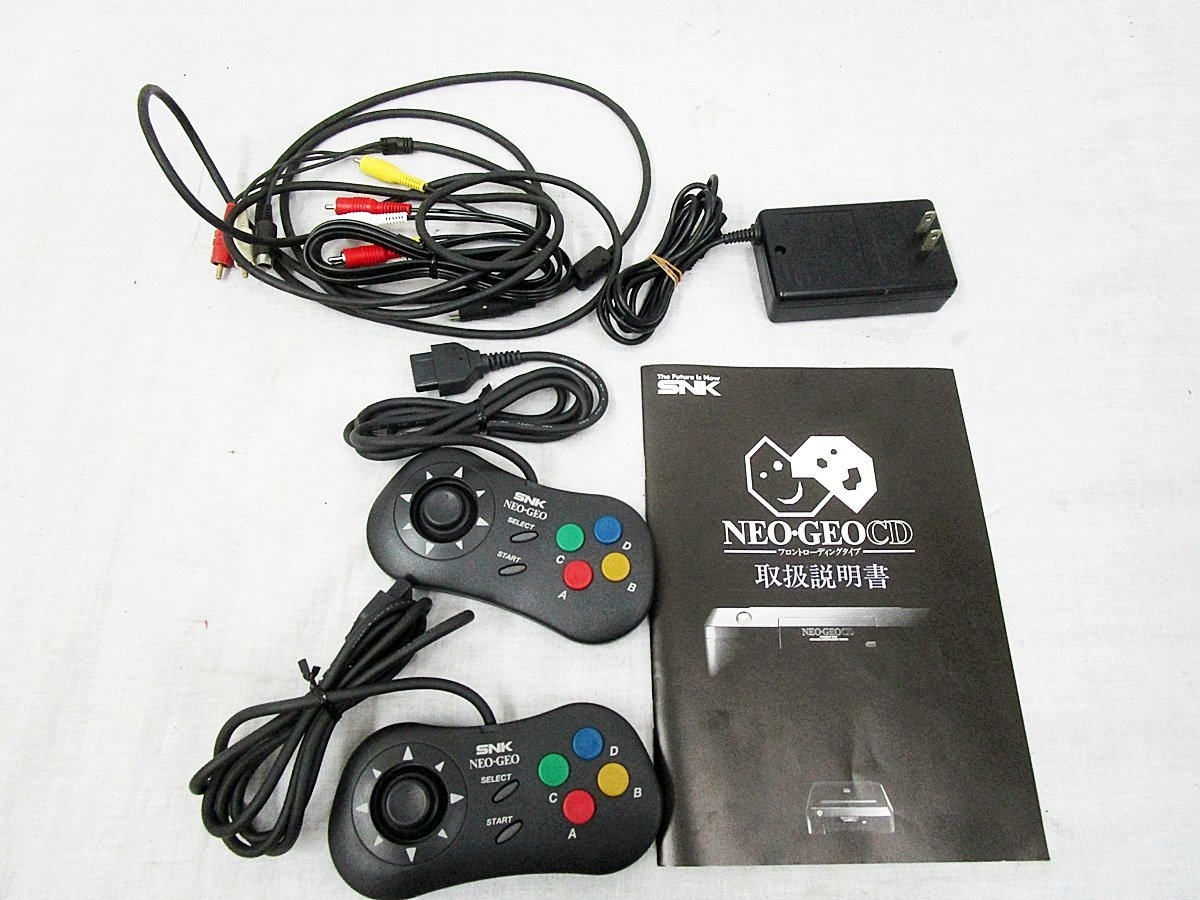 SNK NEO-GEO CD 本体 コントローラー2個付き 【公式通販】