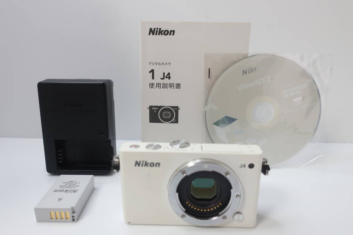 品質保証，100%新品 訳あり Nikon ニコン 1 J4 充電器付 #1846(ニコン)｜売買されたオークション情報、yahooの商品情報をアーカイブ公開 - オークファン ニコン