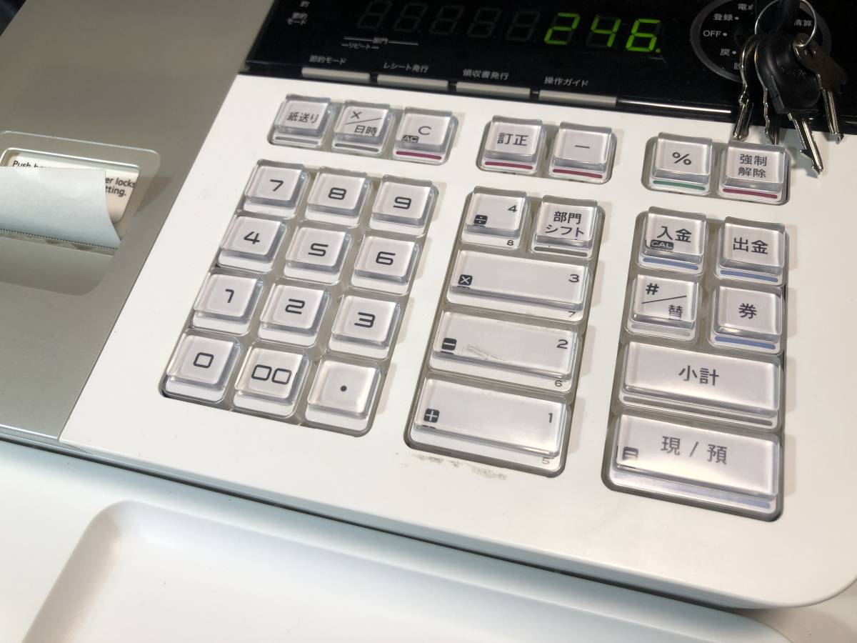 T-016] カシオ SE-S30 レジスター 動作OK