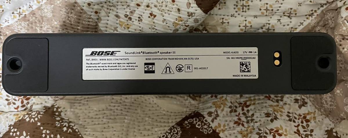 Bose ボーズ SoundLink Bluetooth speaker III サラウンドリンク