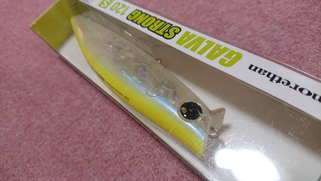 正規品，送料無料 ダイワ モアザン ガルバストロング 120S 45g ハッピーレモン Daiwa GALVA STRONG 大野ゆうき ボラ コノシロ レモン イエロー(ミノー)｜売買されたオークション情報、yahooの商品情報をアーカイブ公開 海水