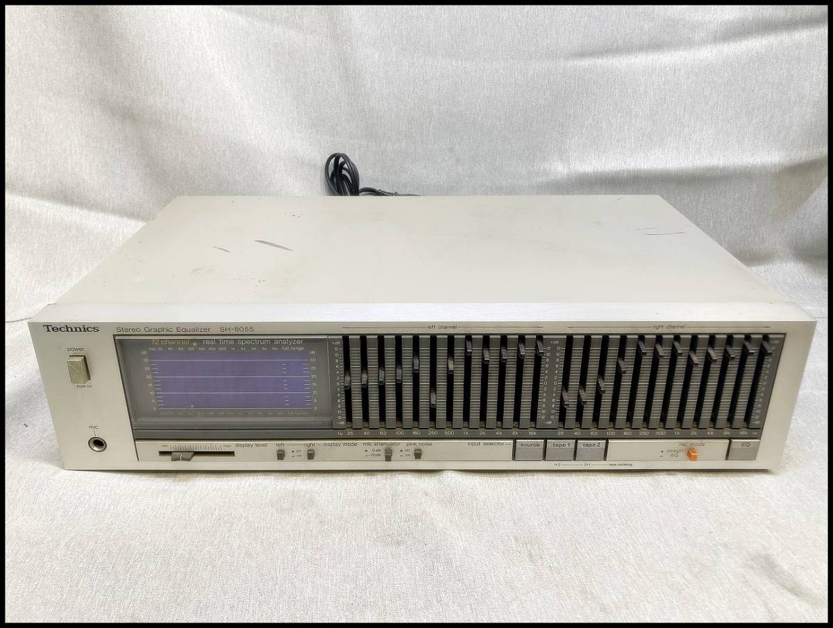 ジャンク Technics SH-8045 イコライザ 音響機器 オーディオ M3799613
