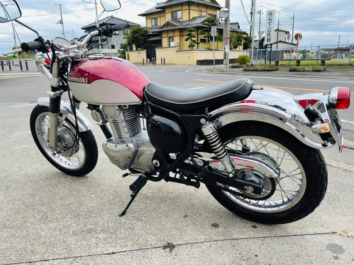 カワサキ エストレヤカスタム BJ250A 4，402km エストレヤ250 中古車体 