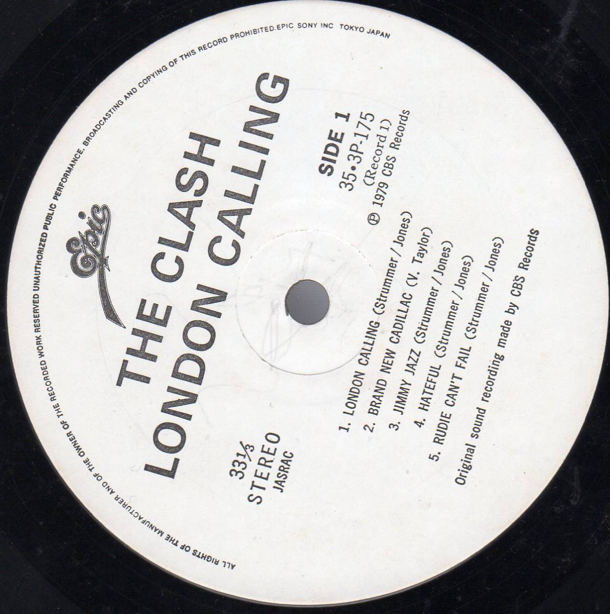 London Calling The ⁄ CLASH Clash LONDON CALLING 2LP com: THE Clash