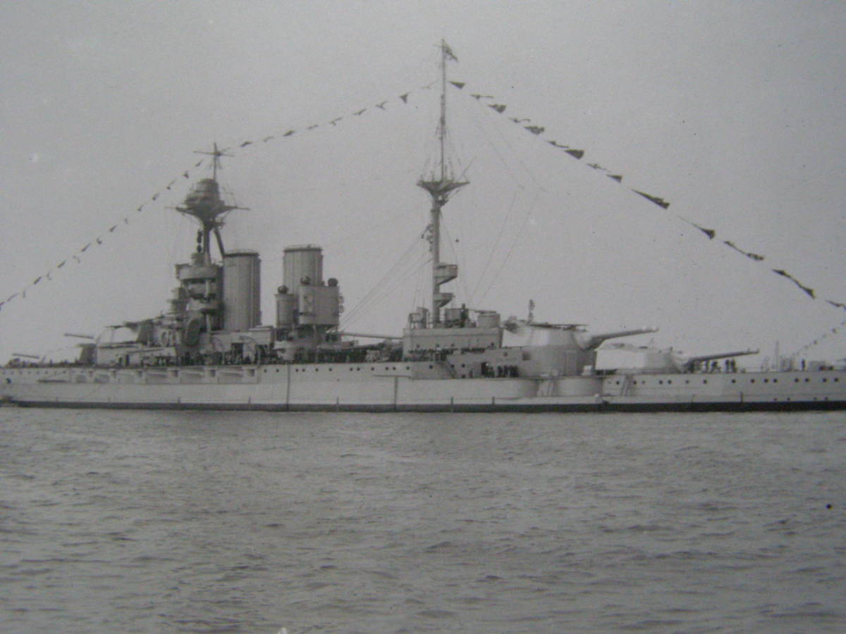 美品 1920年（大正時代）頃 希少 英国製◆メタルシップ（金属製船）軍艦11隻 写真 古写真 船舶 軍艦 英国 戦艦 海軍 大日本帝国海軍 ラミリーズ A39