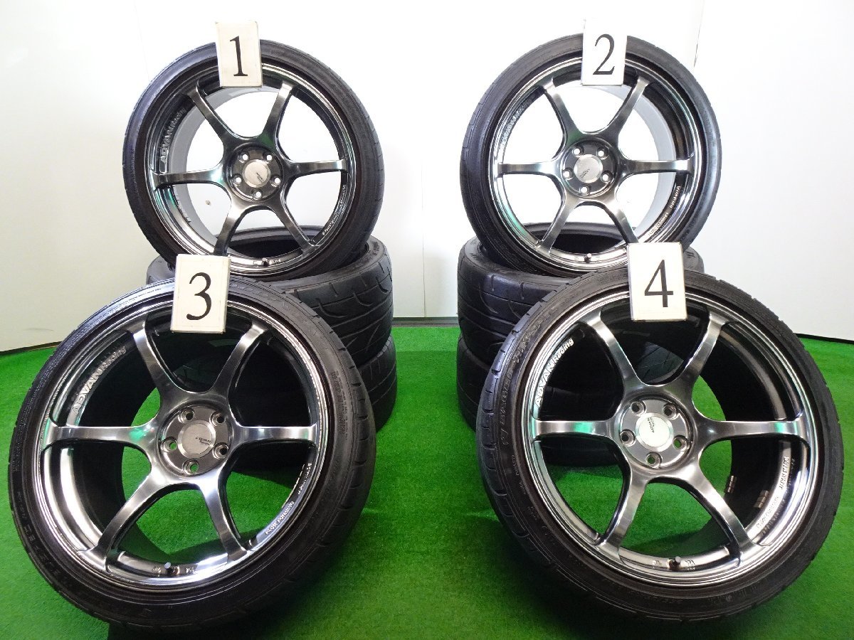 RG3 ADVAN 18インチ Racing +45 YOKOHAMA 9.5J アドバンレーシング RG 