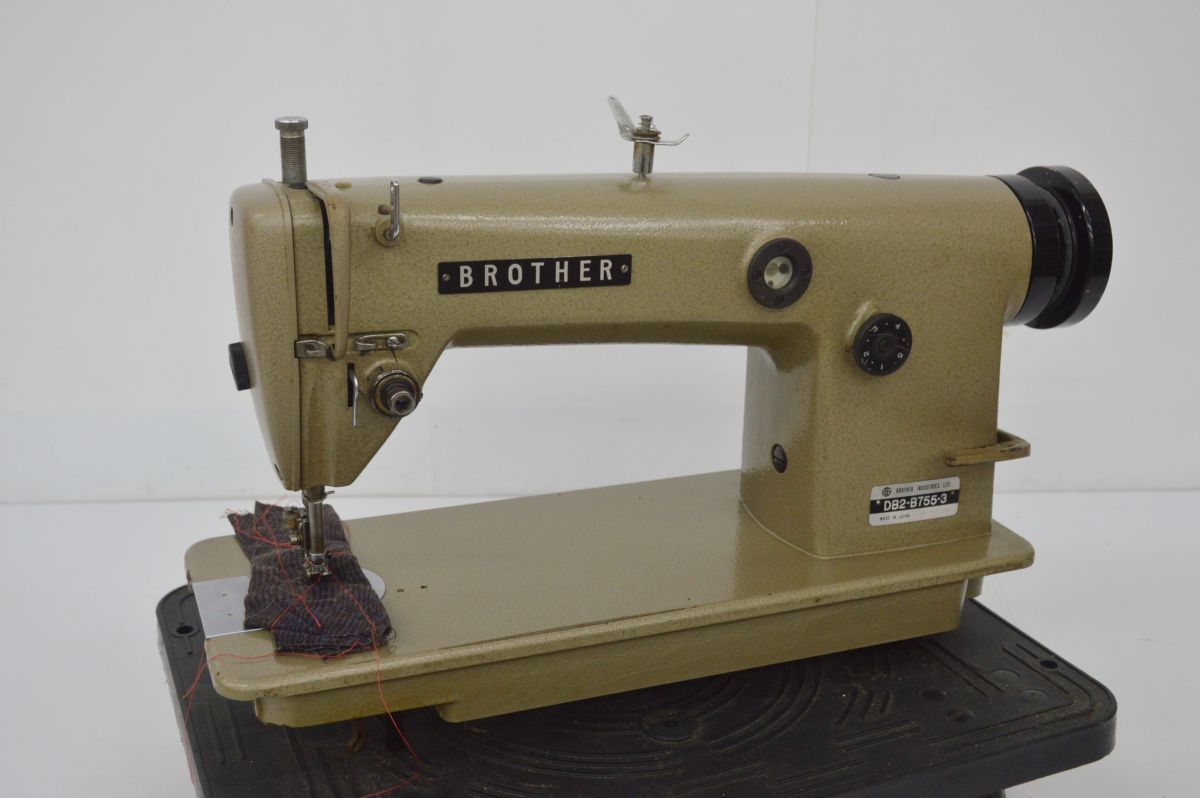 86 1008G24) BROTHER DB2-B755-3 工業用ミシン ブラザー○直接取引限定