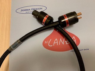 Jorma Design 電源ケーブル AC LANDA CU Ⅱ 1.0mt 元箱に入れて発送  