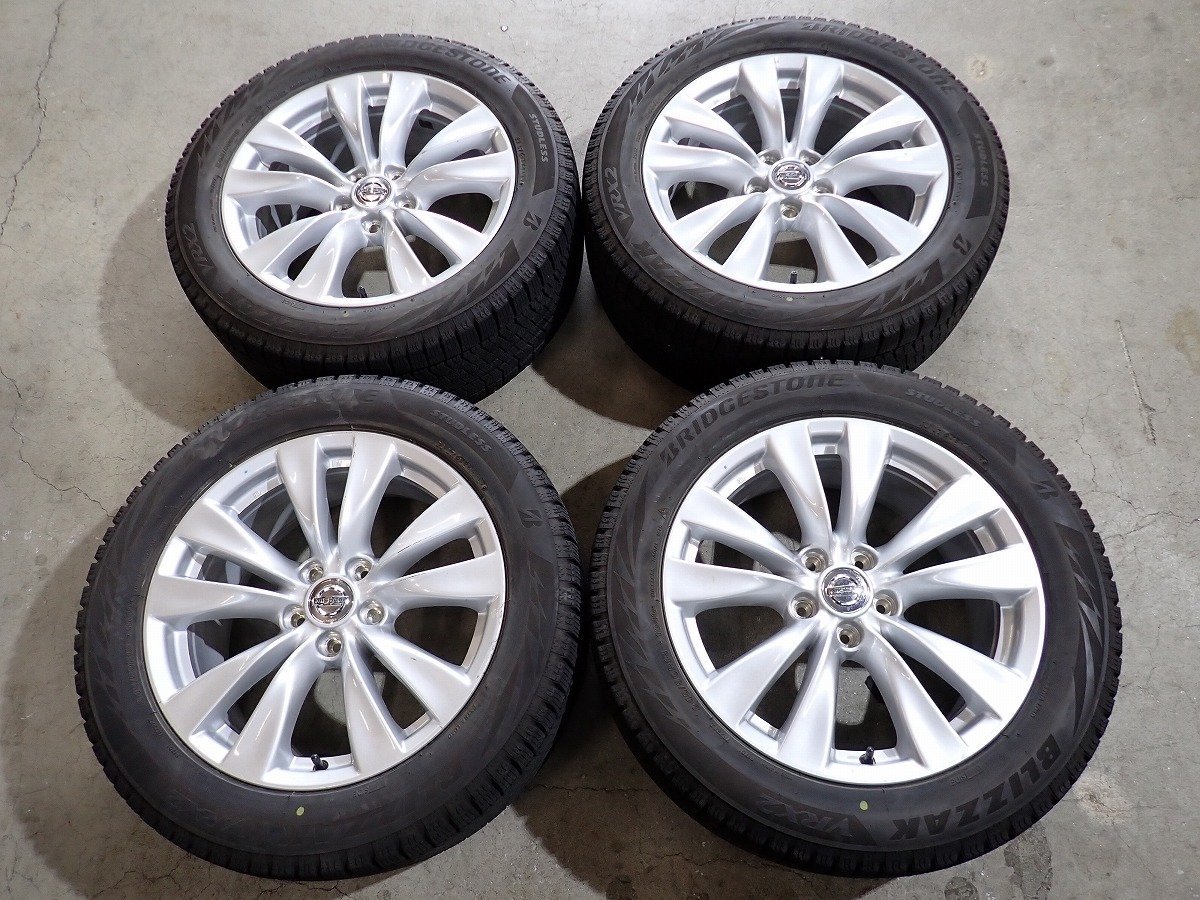 【HOT，定番】 QR1518 245/50R18 ニッサン純正 Y51 フーガ 純正 ブリヂストン スタッドレス 18&times;8J 114.3/5H ET43(スタッドレスタイヤ)｜売買されたオークション情報、yahooの商品情報をアーカイブ公開 - オークファ 5穴