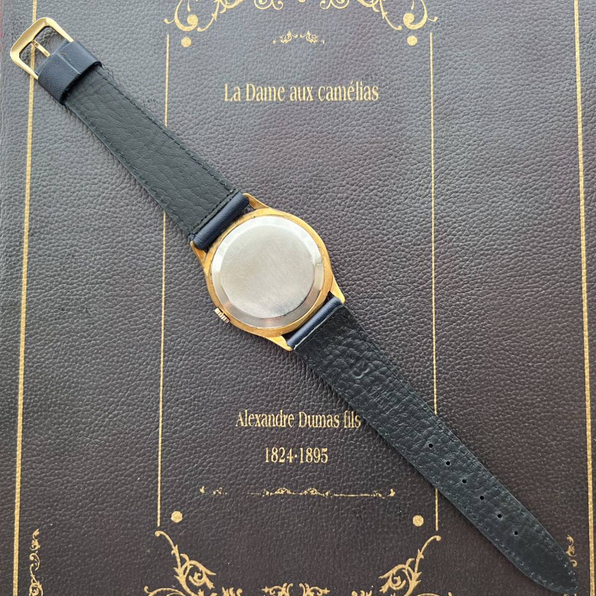 OH済レア ジラールペルゴ □ Girard-Perregaux 14KGP 1950年代