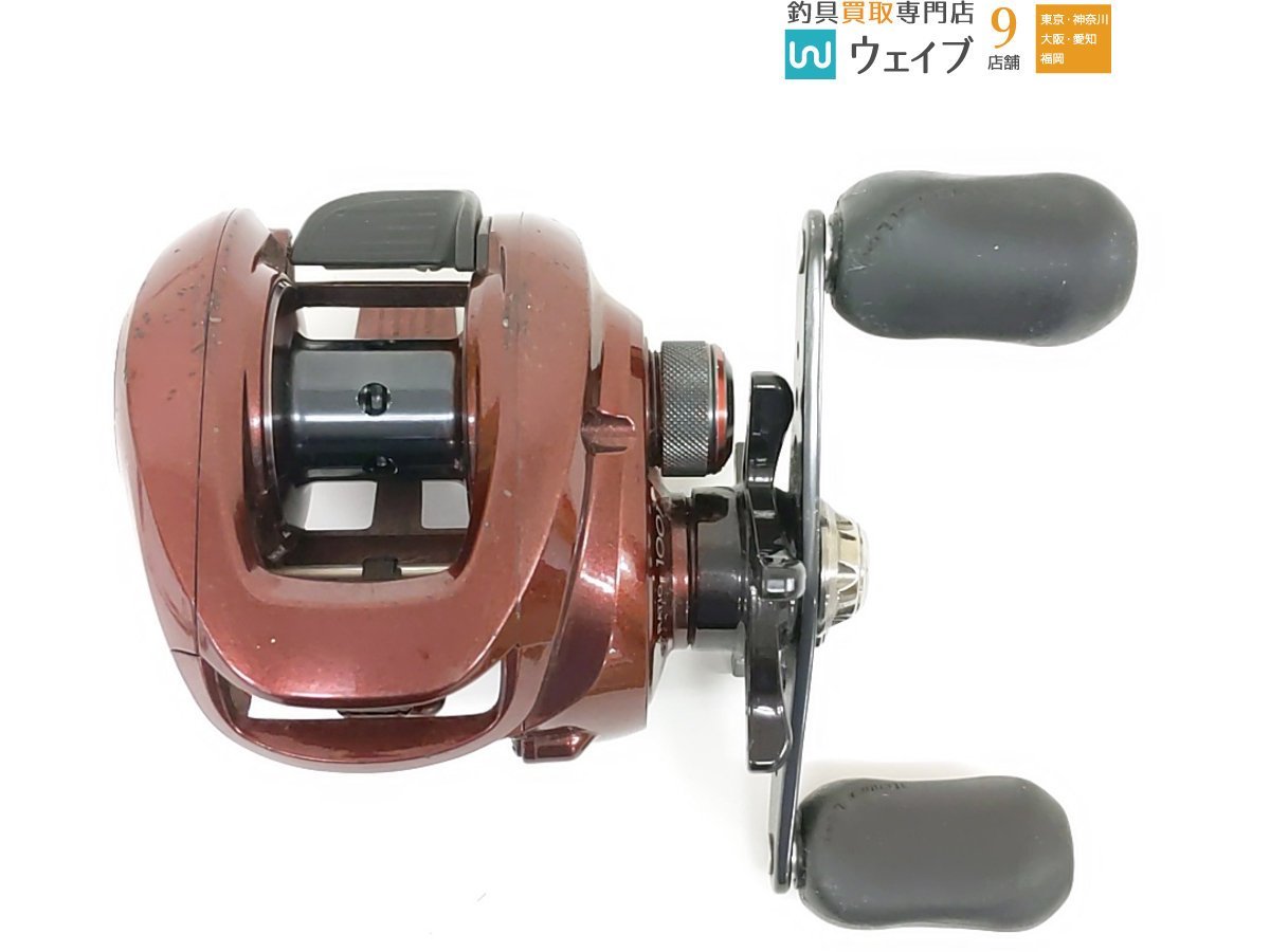 美品 シマノ 10スコーピオンXT 1001 左ハンドル 中古ベイトリール