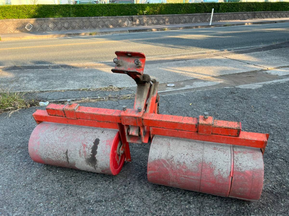 10】☆乗用ローラー☆ ふみふみ号 サン機工 SR-55 麦踏み 鎮圧ローラー