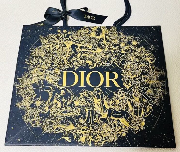 新品未使用 Dior ディオール2022 クリスマス 限定ショッパー 紙袋 