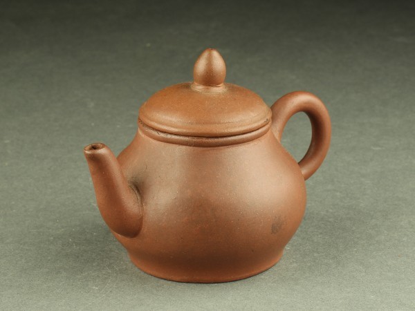 品質保証，送料無料 ［参羽］古い朱泥急須・ 萬豊順記／煎茶道具 朱泥