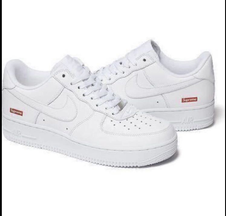 新品未使用 27cm Supreme Nike Air Force 1 Low WHITEシュプリーム 
