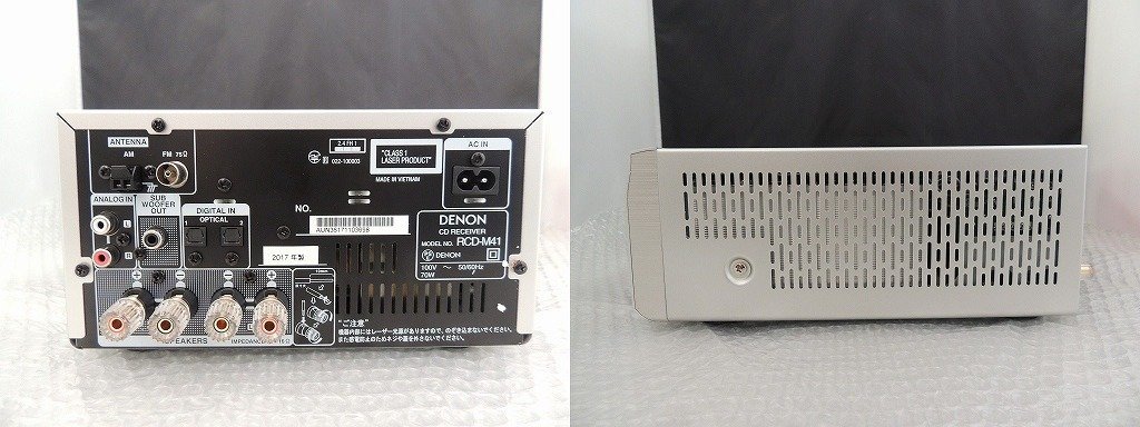 デノン DENON CDレシーバー RCD-M41 DENON RCD-M41 デノン アンプ RCD