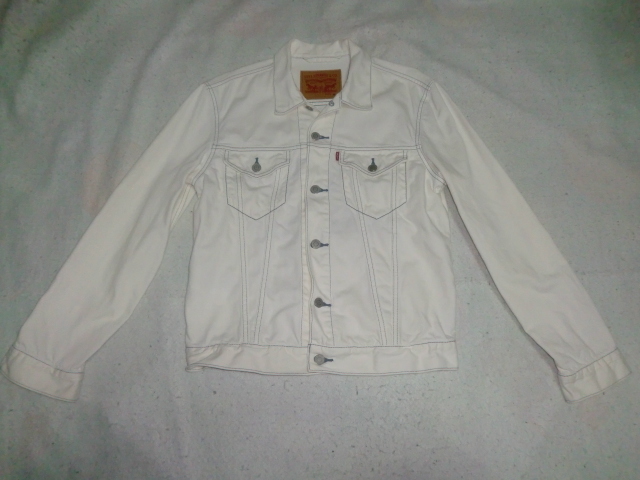 ☆日本製 LEVI`S 72333 ホワイトデニムジャケット M リーバイス 72333 