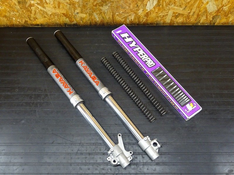専用出品 221008】Dトラッカー/250SB□ フロントフォーク ボトムケース ハイパー