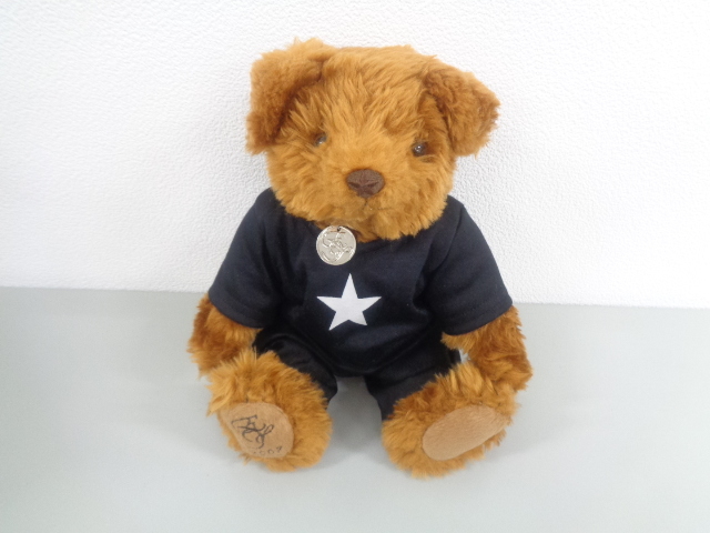 BEAR 矢沢永吉 YAZAWA OF THE ROCK 0 テディベア 白スーツ 矢沢永吉