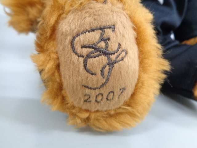BEAR 矢沢永吉 YAZAWA OF THE ROCK 0 テディベア 白スーツ 矢沢永吉