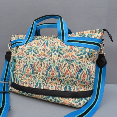 H351☆ANNA SUI アナスイ ANNA SUI カーニバル バード ポーチ付2way