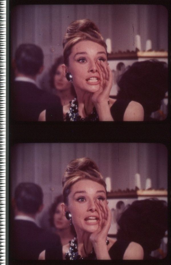 35㎜予告フィルム 9種×3コマ 「ティファニーで朝食を」 ② 1961年 オードリー ヘップバーン