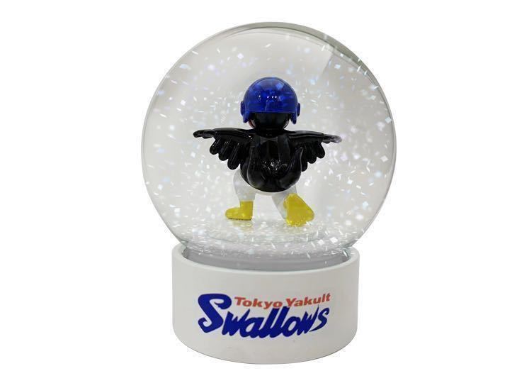 新品未開封 つば九郎 スノードーム くるりんぱ ヤクルト