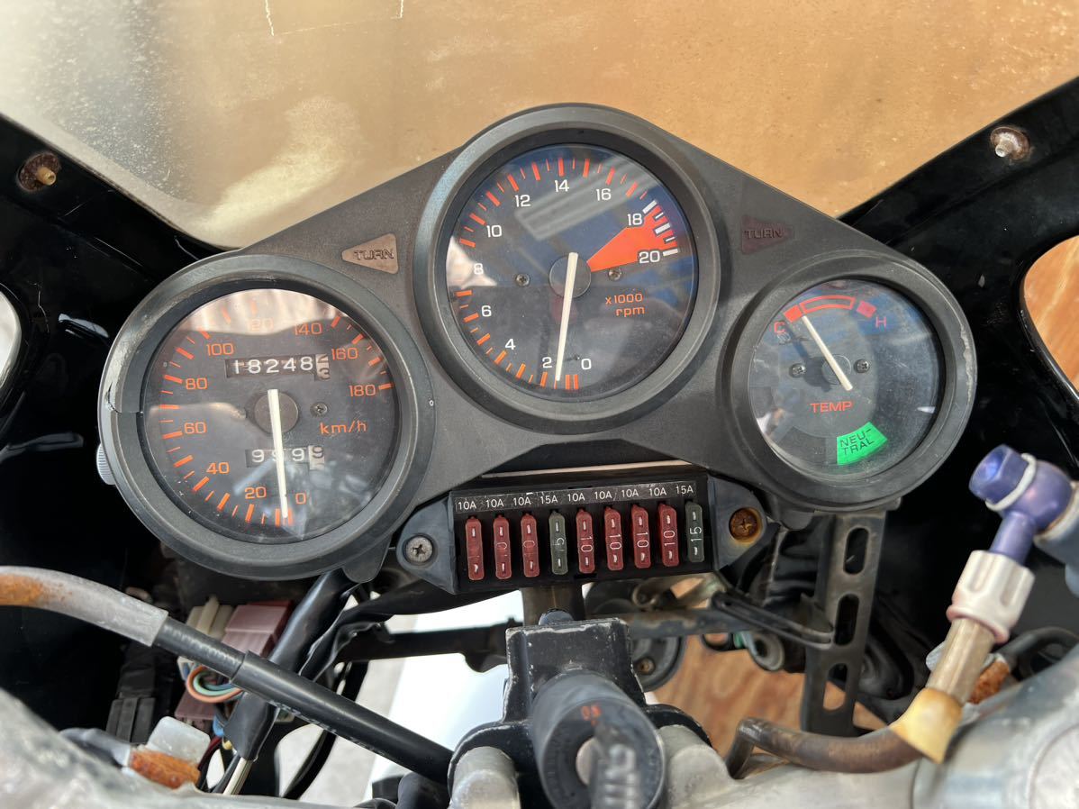 1円〜売り切り！ 実働 ホンダ CBR250R MC17 ハリケーン レストアベース