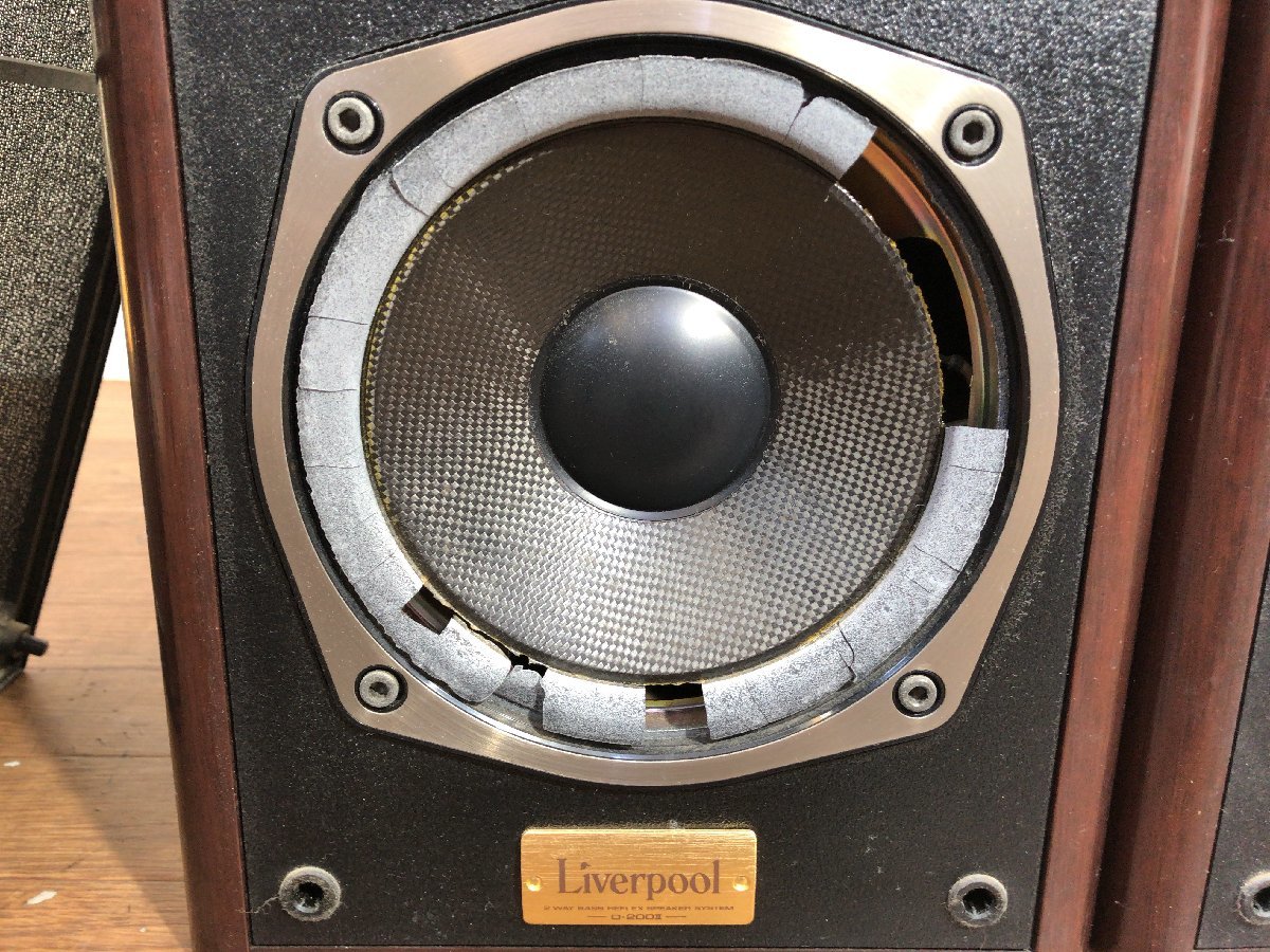 ONKYO D-200II オンキョー Liverpool - スピーカー 動作品 希少機種