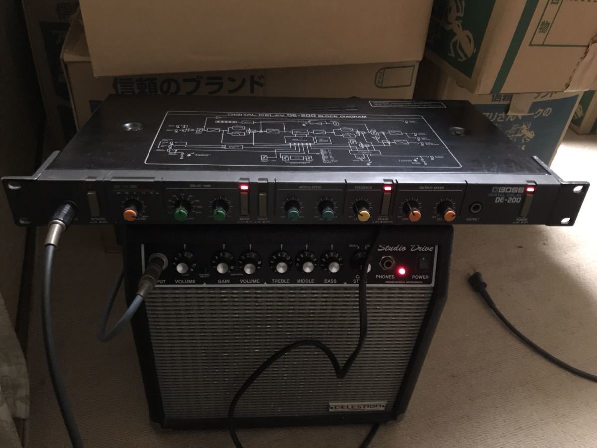 DE-200 BOSS Digital Modes Standard DE BOSS デジタルディレイ DE-200