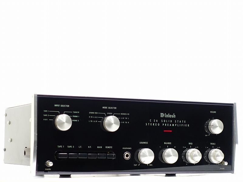 □□McIntosh C26 プリアンプ マッキントッシュ 元箱付□□013810005m