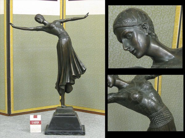 シパリュス デメートル 晃アール・デコ彫刻の巨匠 Chiparus Demetre