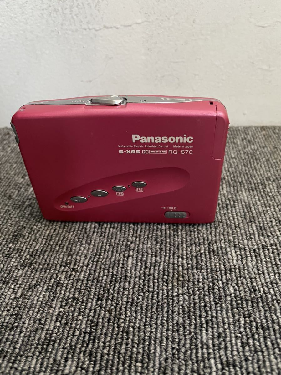 Panasonic カセットプレーヤー RQ-S70 未確認ジャンク品