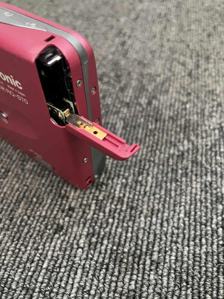 Panasonic カセットプレーヤー RQ-S70 未確認ジャンク品
