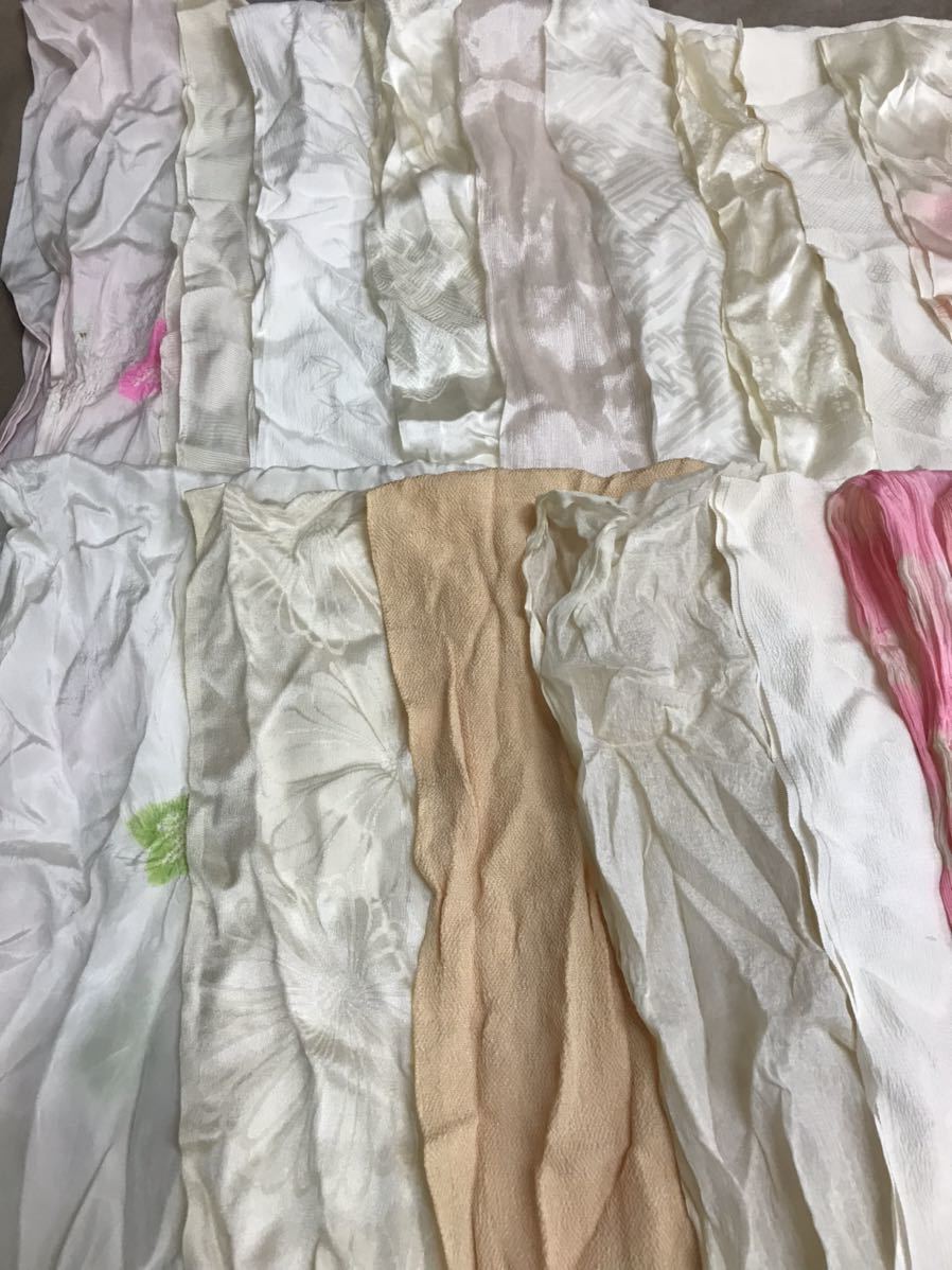 帯揚げ まとめ売り 35枚 大量 素材色々 大人用 子供用 和装小物 着物 