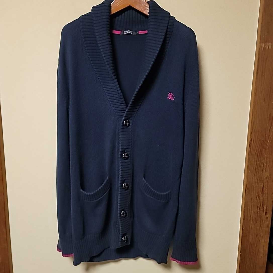 新作，格安 バーバリーブラックレーベル 厚手ニットカーディガン サイズ 3 ブラック(トップス)｜売買されたオークション情報、yahooの商品情報をアーカイブ公開 - オークファン 男性用