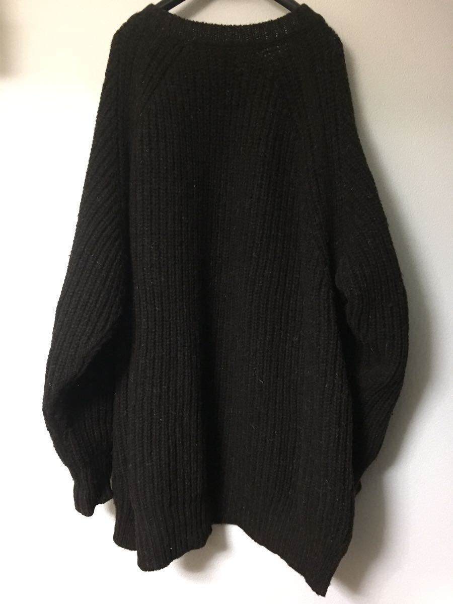 Oproject ウールニット o project CHUNKY KNITTED CREWNECK ベルギー製