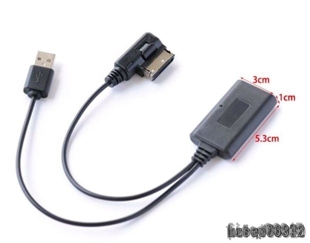 【格安】カー用品 アクセサリー ブルートゥース Bluetooth USBアダプター AUXケーブル用 AUDI アウディ_2