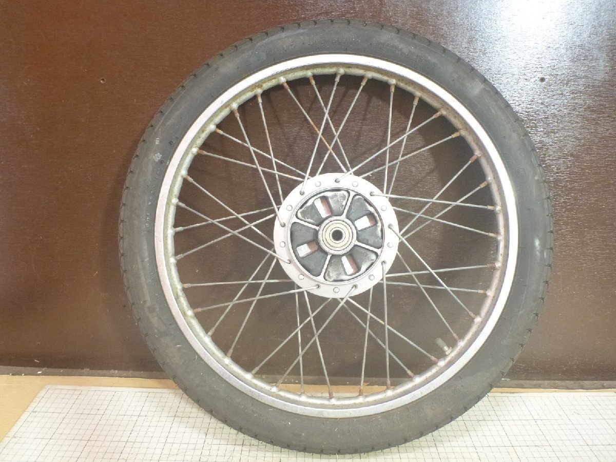 リアホイール スーパーカブ50 C50 丸目 キャブ車 検/AA01 1105H4