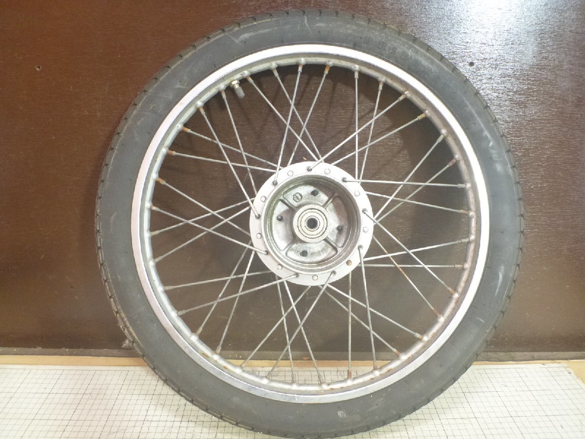リアホイール　スーパーカブ50　C50　丸目　キャブ車　検/AA01　１１０５Ｈ４
