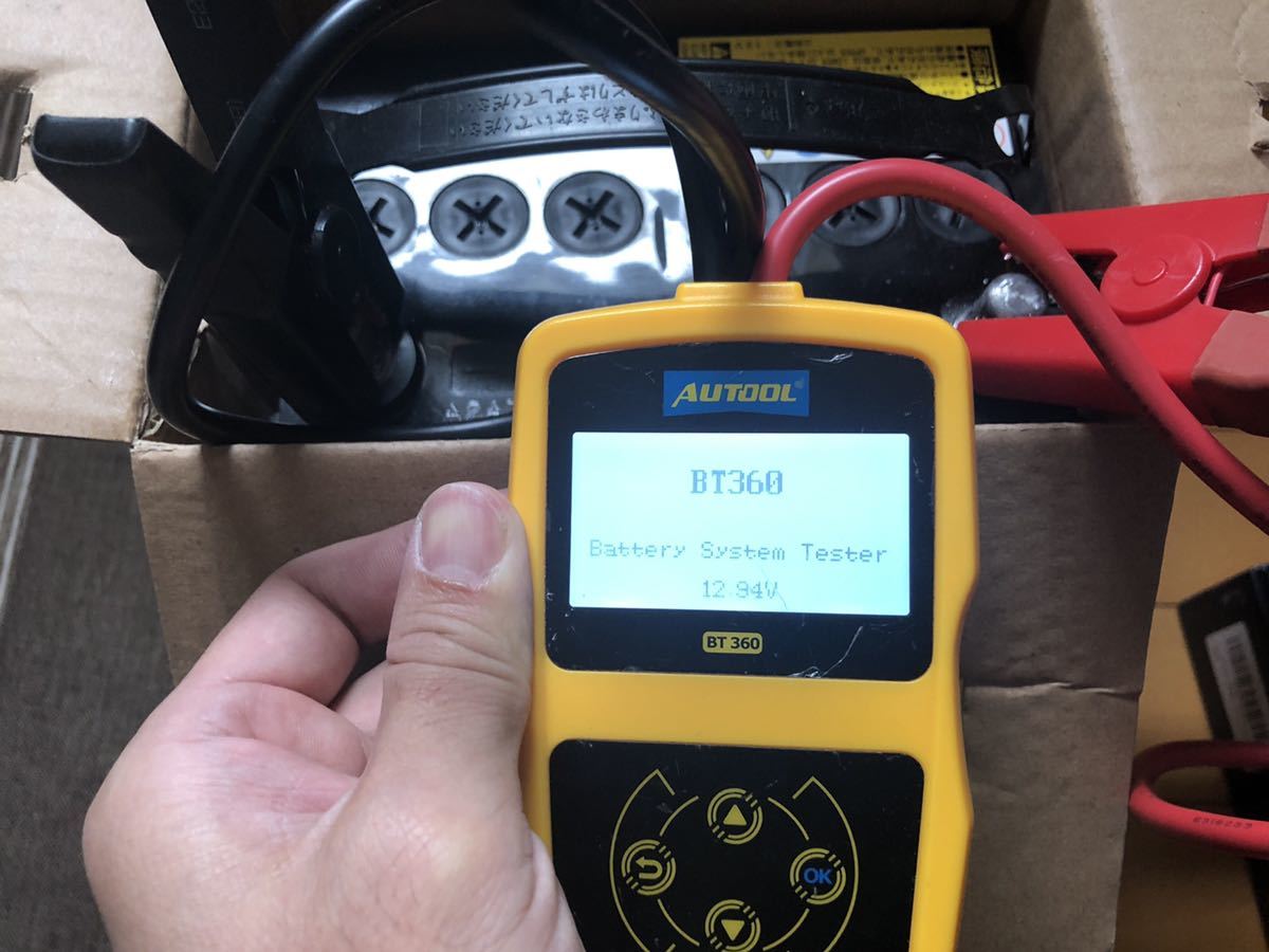 AUTOOL BT360 バッテリーシステムテスター バッテリーチェッカー