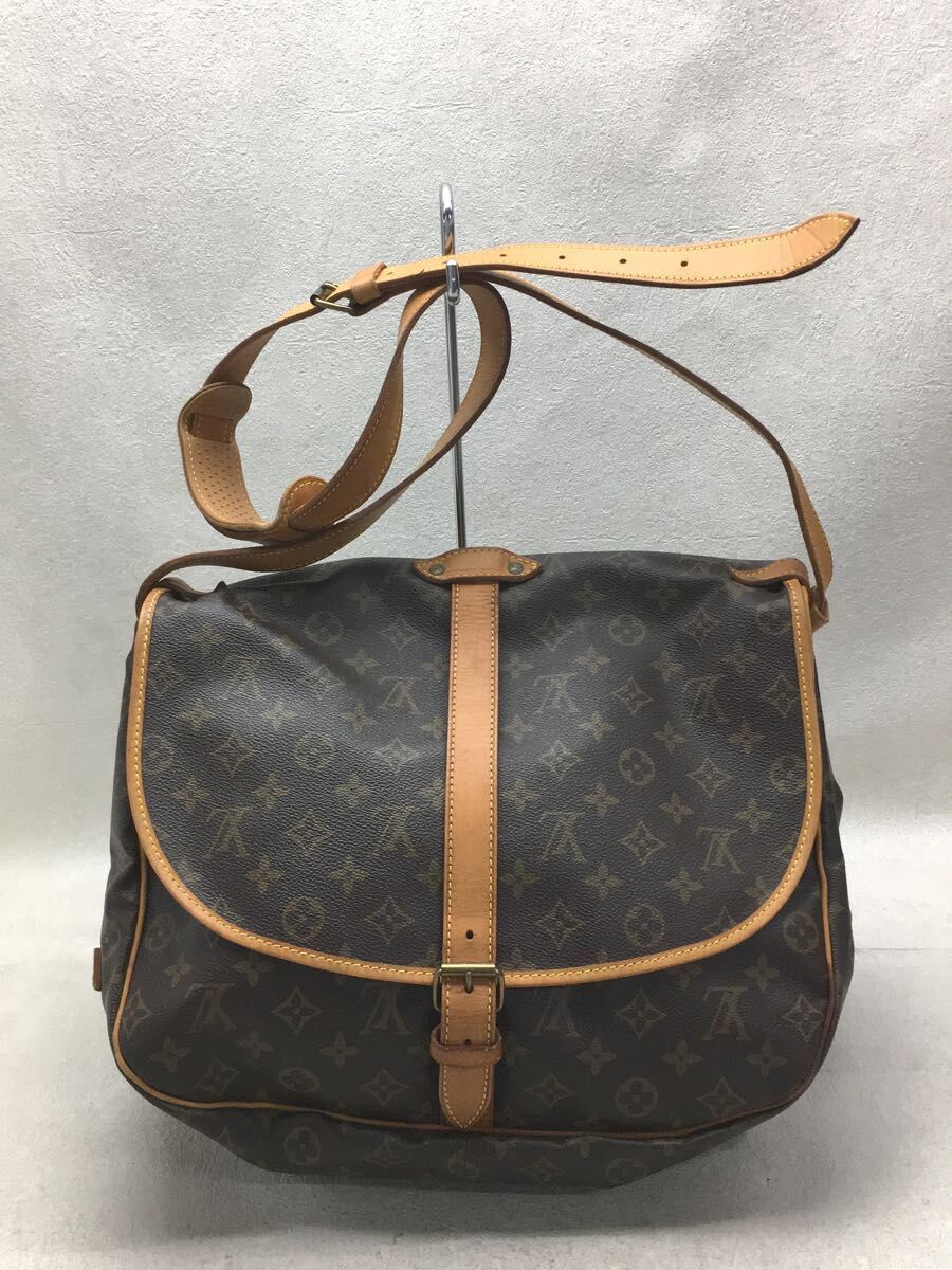 モノグラム LOUIS VUITTON ソミュール ショルダーバッグ ソミュール30 ブラウン 公式通販 Louis ルイヴィトン 0 Vuitton 美品 ミニラン VUITTONルイヴィトン ソミュール30|ハードオフ