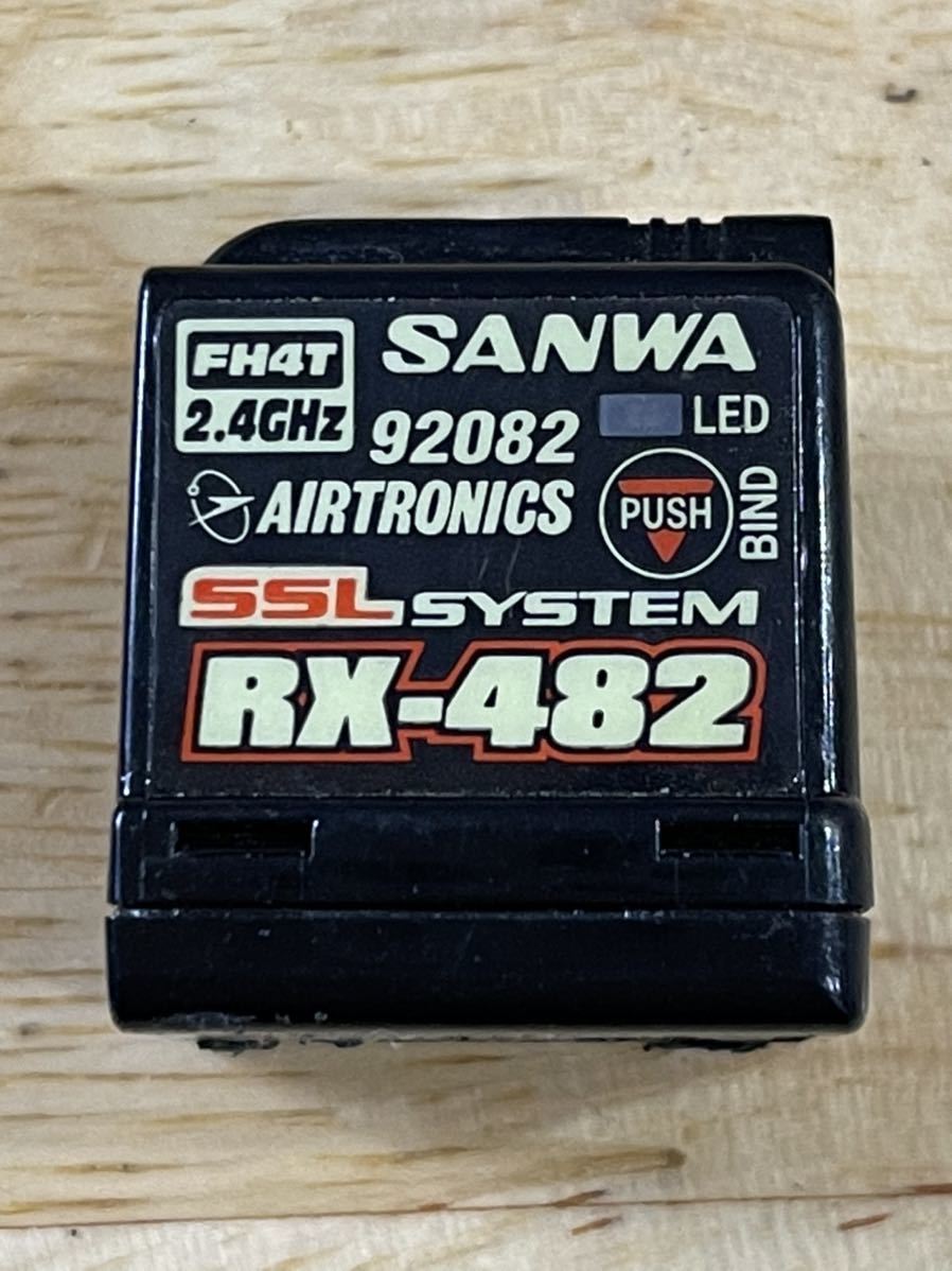 【使用少、美品】サンワ RX-482受信機 サンワ RX-482 受信機 SANWA 2.4GHz ② ご覧いただき誠にありがとう