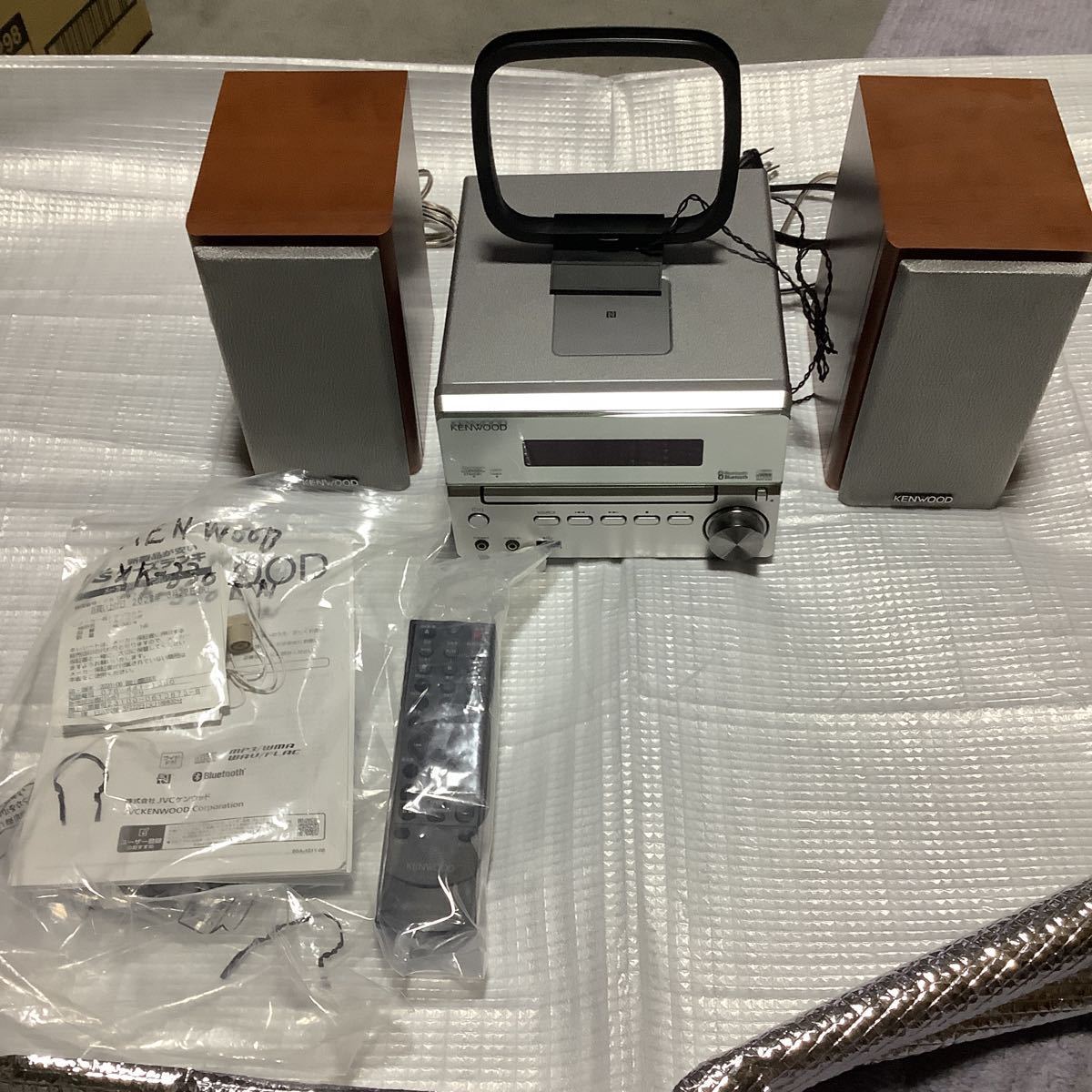 KENWOOD 公式通販 NEW ケンウッド ミニコンポ 取説⁄リモコン付KENWOOD 