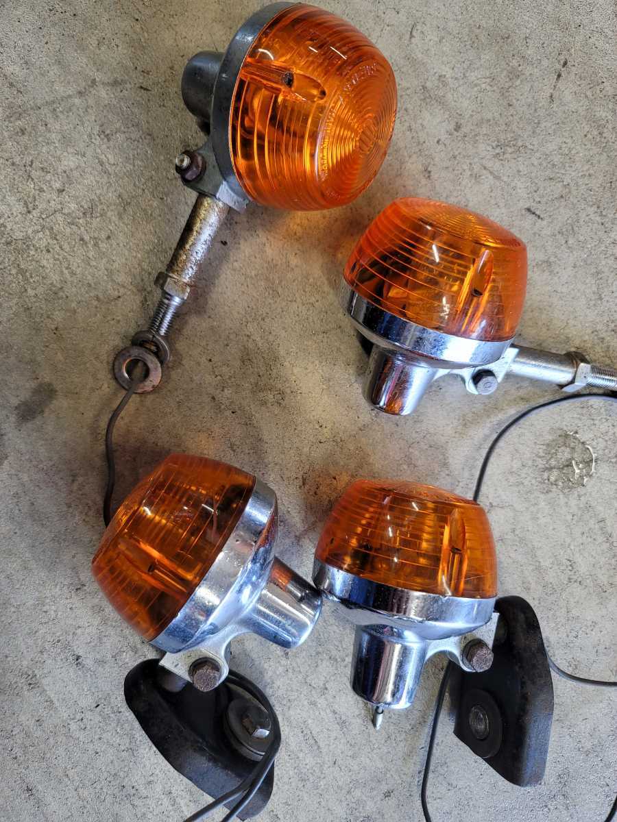 cb750 k0 純正ウインカーセット CB750☆CB750FOUR☆CB750K☆CB750K0☆純正ウインカーセット