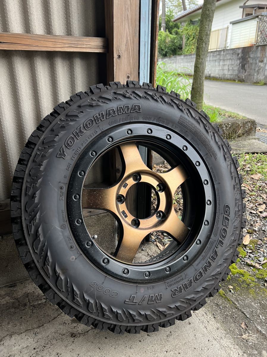 YOKOHAMA GEOLANDAR ジムニー用　185/85R16 4本