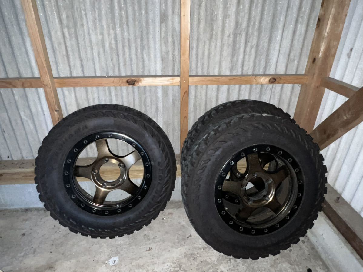 YOKOHAMA GEOLANDAR ジムニー用　185/85R16 4本