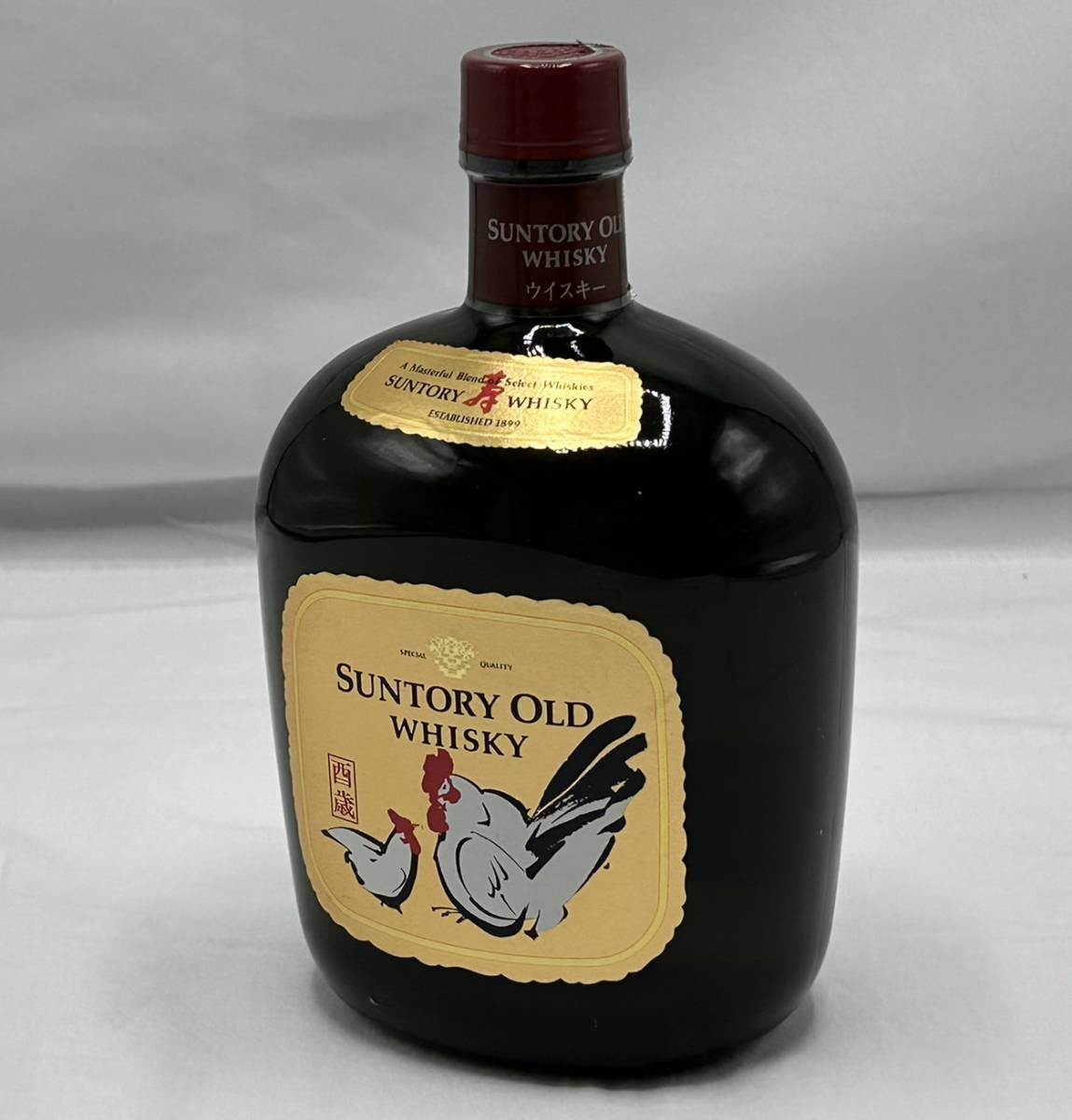 未開栓 SUNTORY WHISKY OLD サントリー オールド 寿 干支ラベル 酉歳